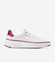 Women's GrandPrø Topspin Sneakers White-Rio Red Croc Print
